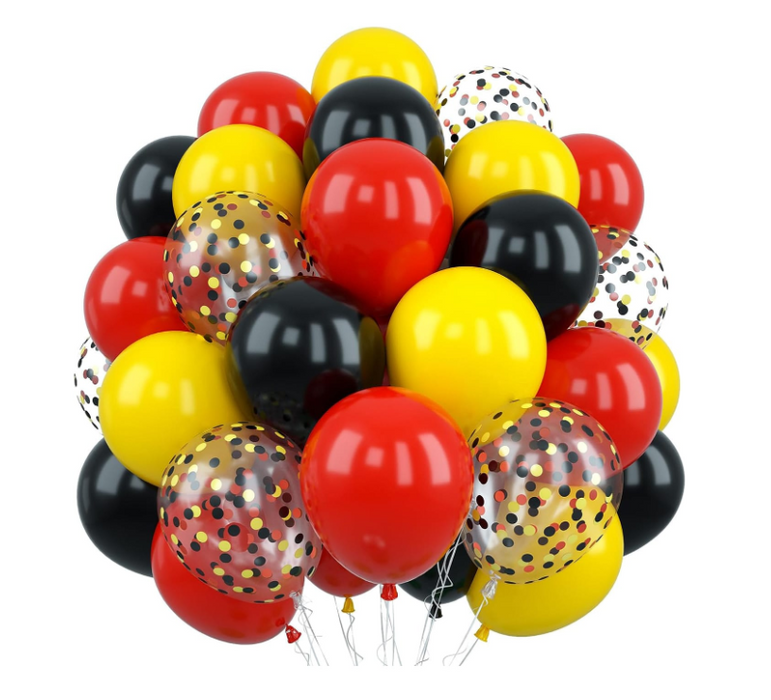20pc latex Mickey Mouse balloon arrangement