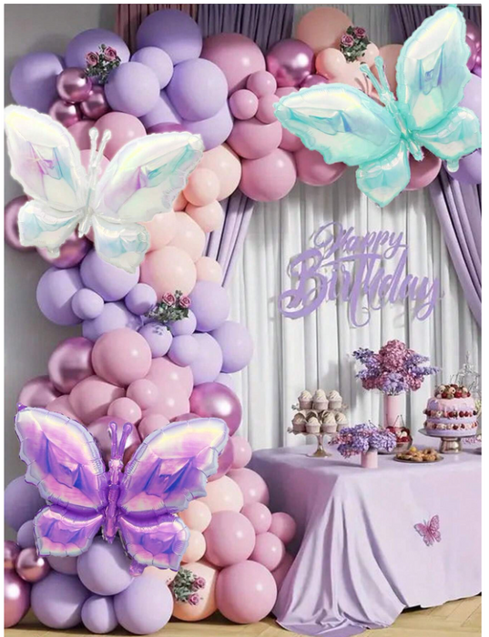 19inch Iridescent butterfly with or without personalization