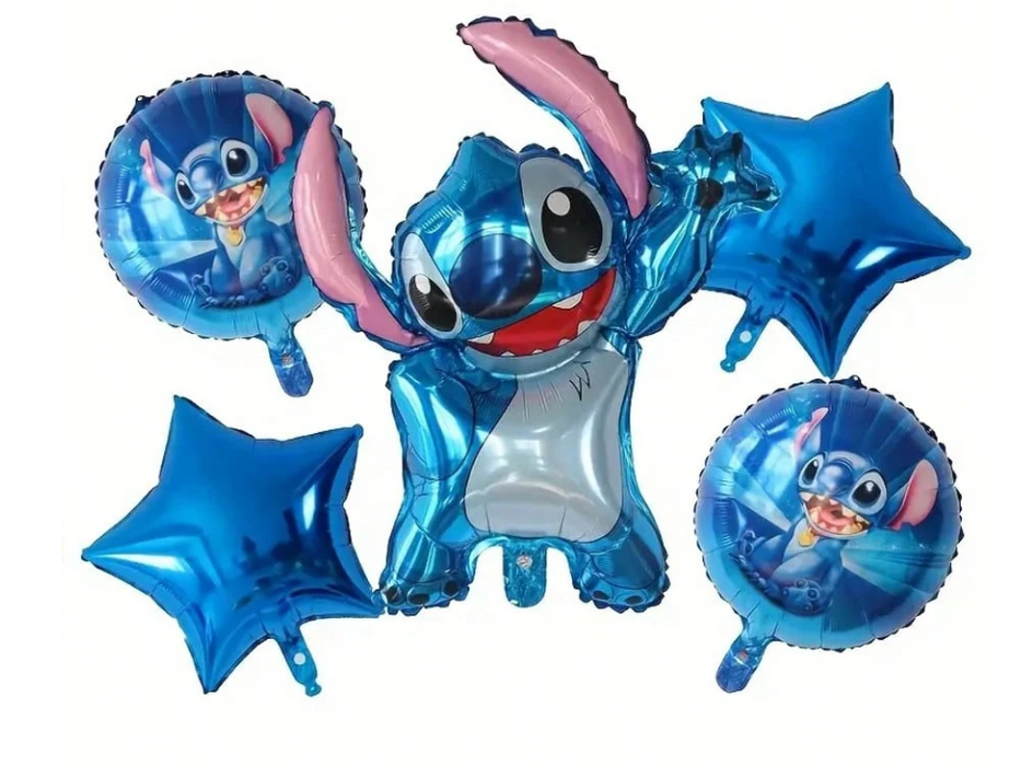 lilo 5pc balloon arrangement
