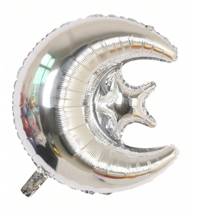 moon star balloon with or without personalization