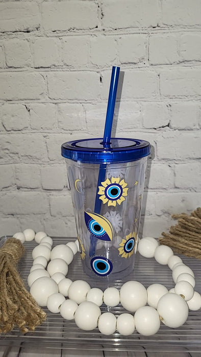 Blue protection eye cup