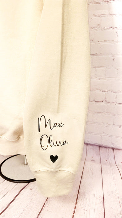 Personalized MAMA crewneck