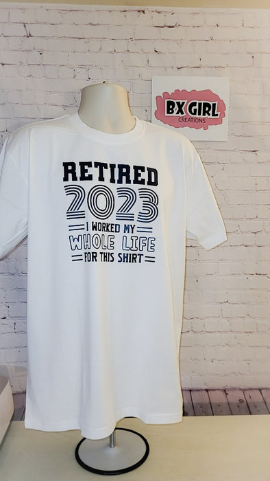 Retirement tee