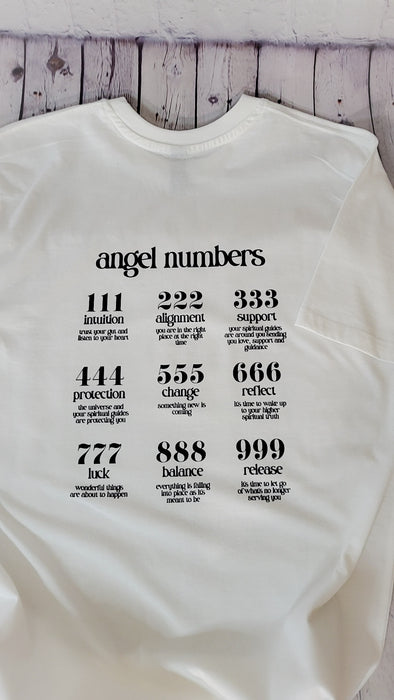 Angel Numbers T shirt