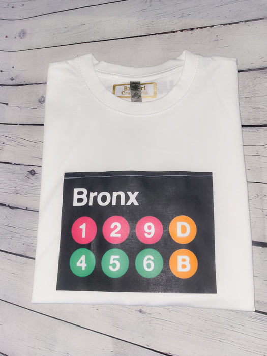 UPTOWN BRONX SUBWAY TEE