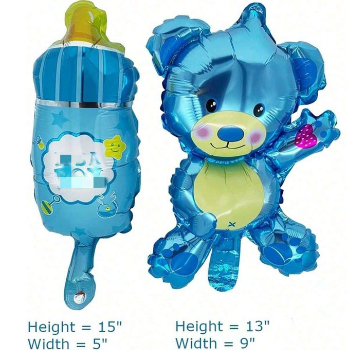 It's a boy 5pc baby balloon arrangement