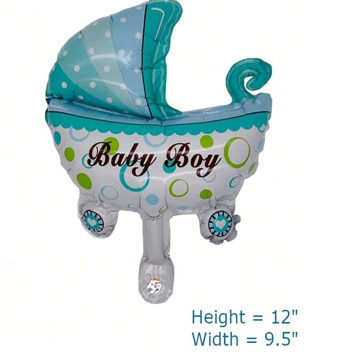 It's a boy 5pc baby balloon arrangement