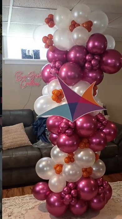 balloon colums with stand