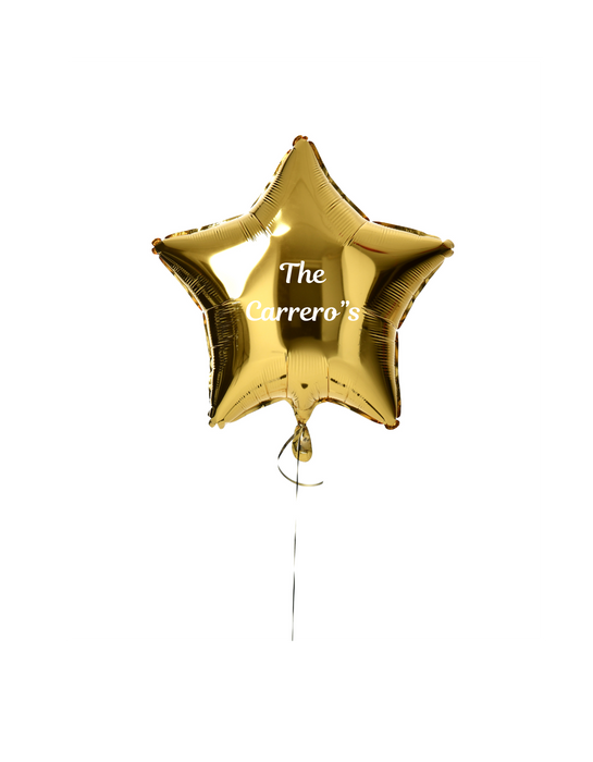 Mr & Mrs 9pc balloon arrangement