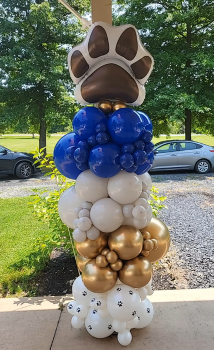 balloon colums with stand