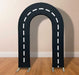 Race car portable 7.5 ft open arch backdrop